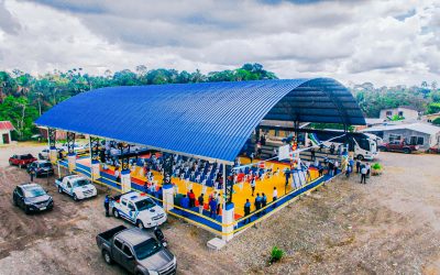 INAUGURAMOS UNA HERMOSA CANCHA CUBIERTA EN SANTA TERESITA