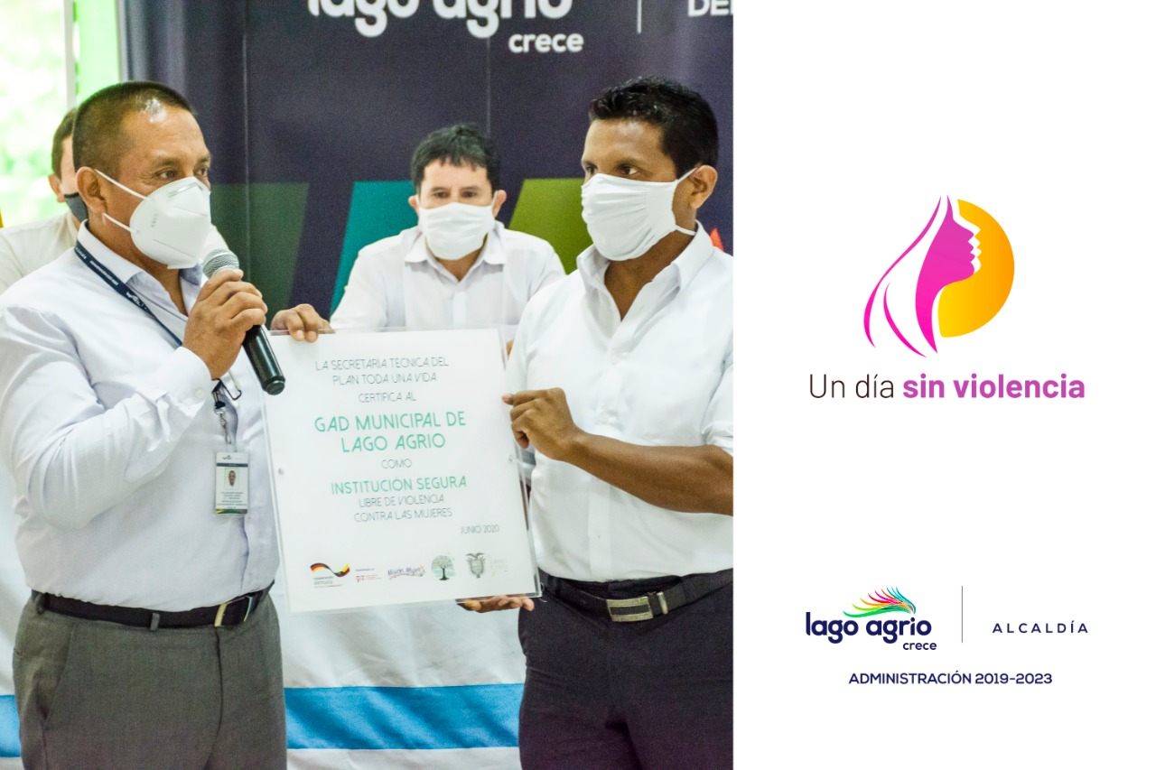 ALCALDÍA DE LAGO AGRIO IMPULSA CAMPAÑA DE SENSIBILIZACIÓN «UN DÍA SIN VIOLENCIA”