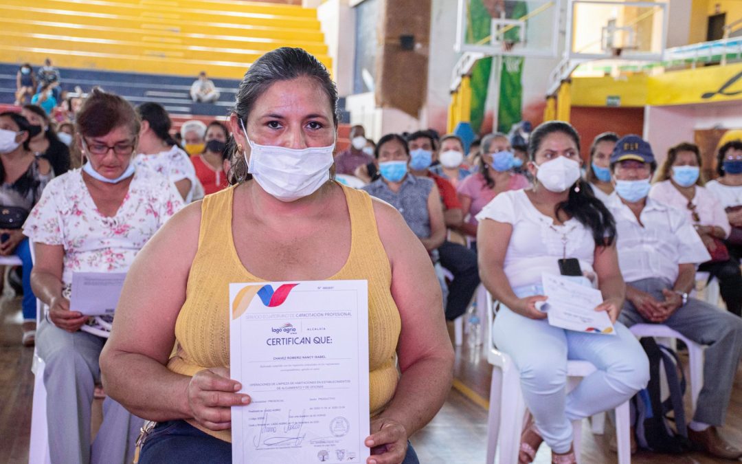 MÁS DE 500 PERSONAS RECIBEN EL CERTIFICADO DE CAPACITACIÓN