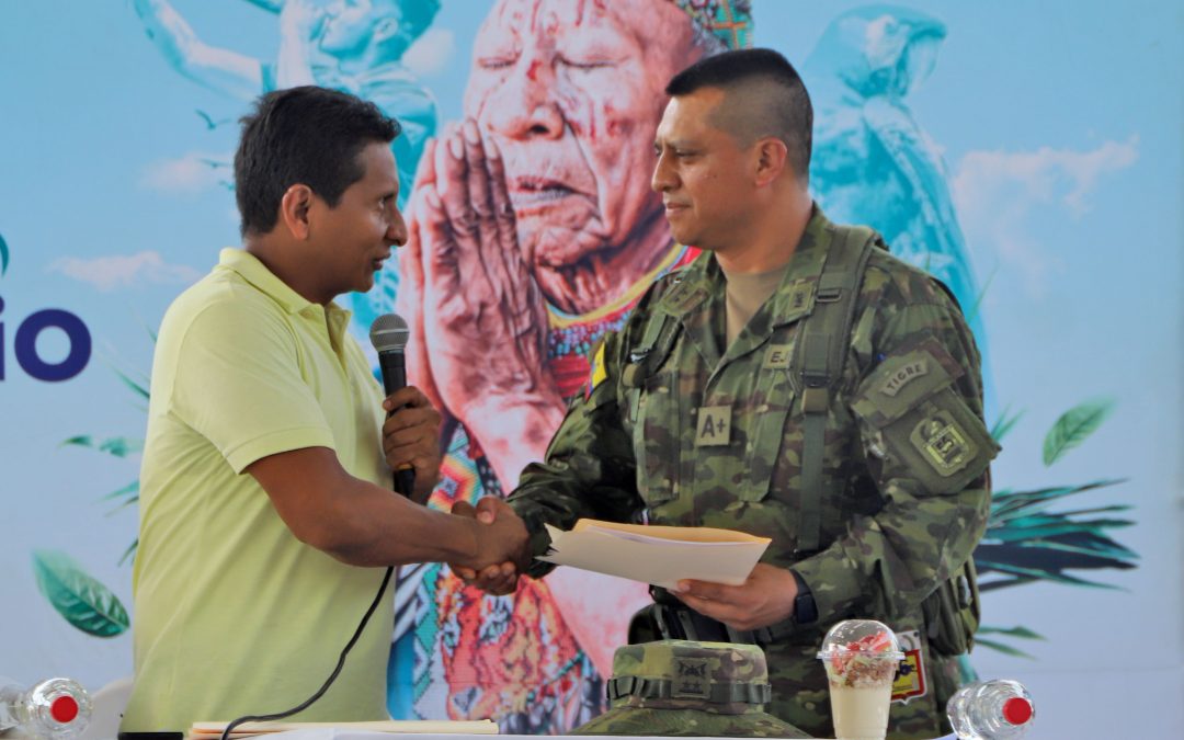 CANCHA PARA EL BATALLÓN 56 TUNGURAHUA