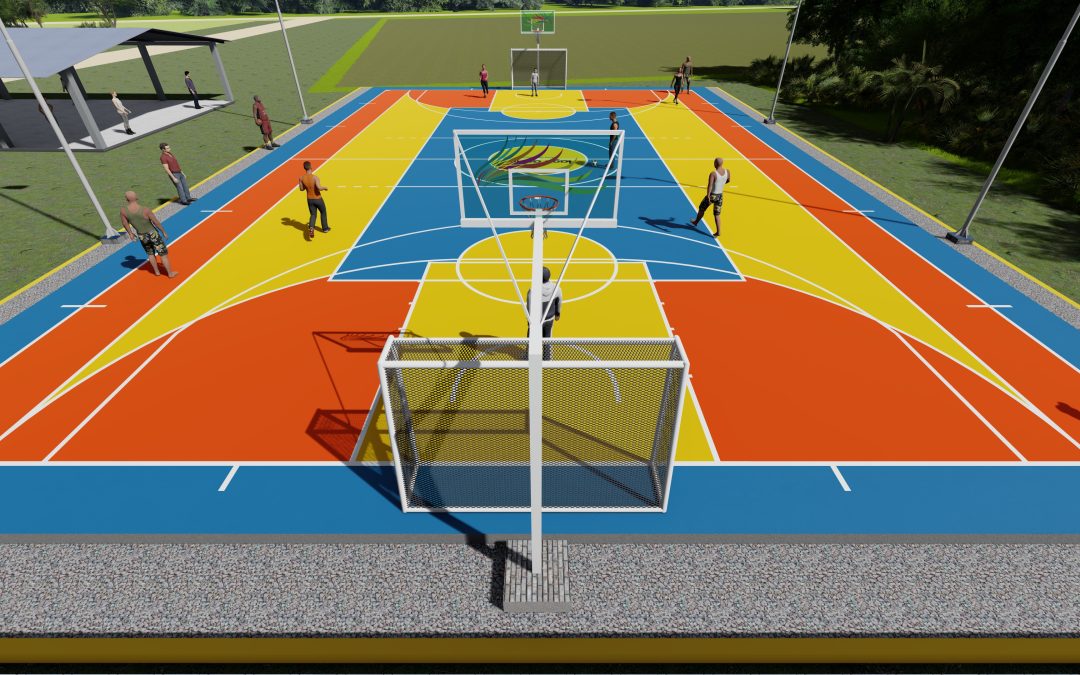 COMUNIDAD DOMINGO CALAPUCHA CONTARÁ CON CANCHA DEPORTIVA