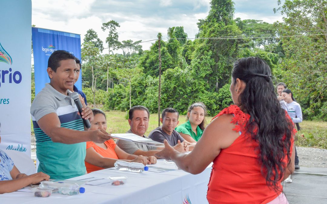 SE SOCIALIZÓ CONSTRUCCIÓN DE CASA COMEDOR EN RECINTO EL EDÉN