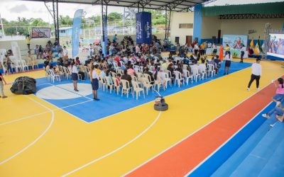 Mejoran espacio deportivo en barrio Aeropuerto