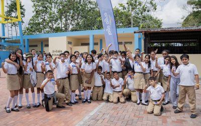 Inauguramos batería sanitaria para la UE Napo