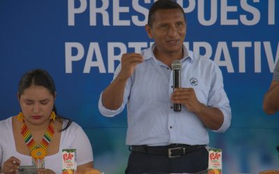 Presupuesto participativo se socializa por sectores.
