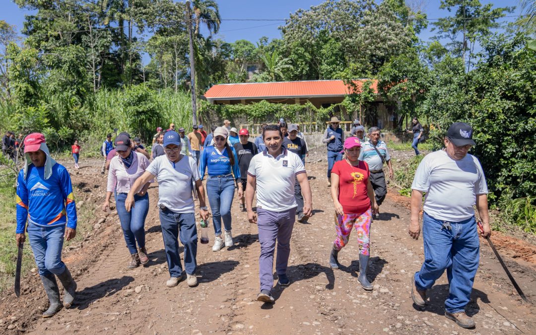Barrio Hermanos Martínez mejora sus calles.
