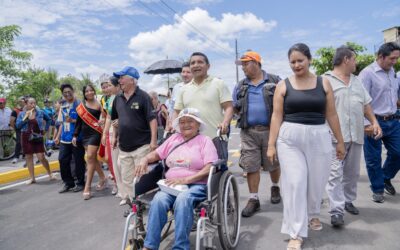 Jambelí renueva su rostro con calles asfaltadas.