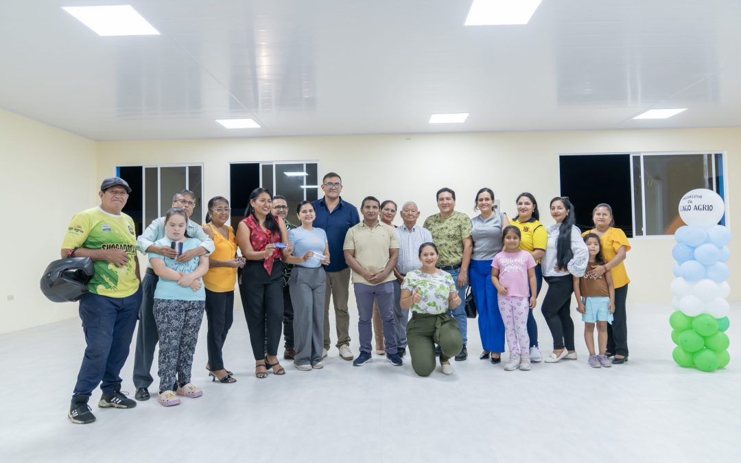 Barrio 9 de Octubre con nueva infraestructura.