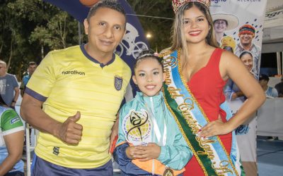 Lago Agrio sede internacional  de gimnasia rítmica.