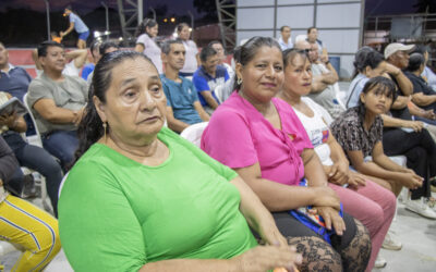 Escenario para polideportivo de Chiritza.