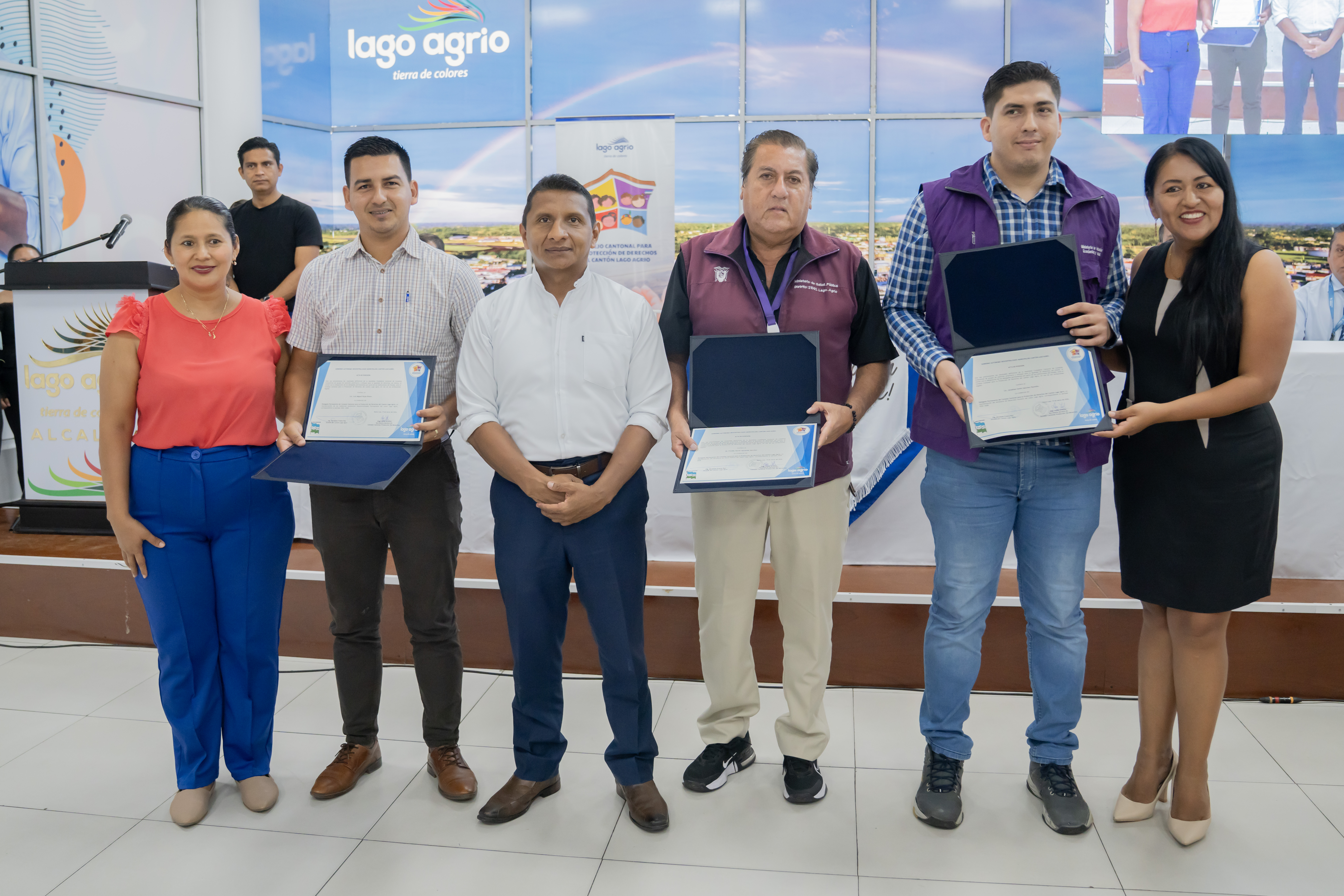 Posesión de los integrantes del Consejo Cantonal para la Protección de Derechos.