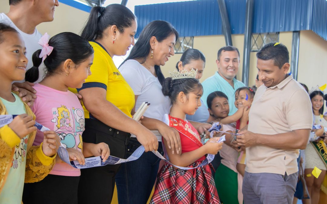 Población de Chiritza estrena escenario.