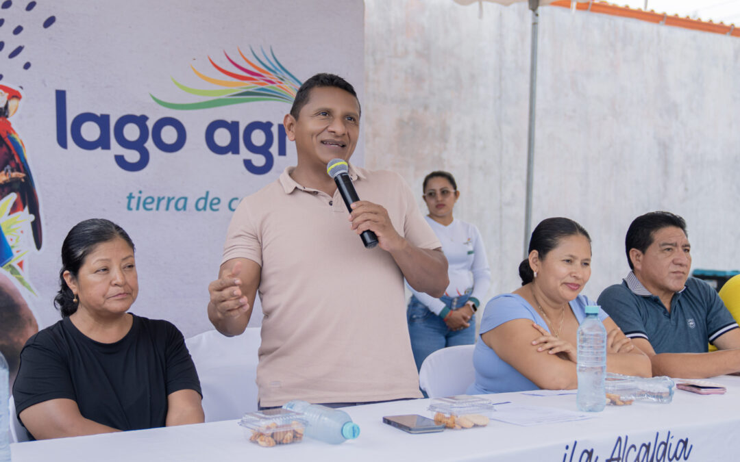 Asfaltado para barrio Pablo Alberca.