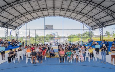 Renovado espacio comunal.